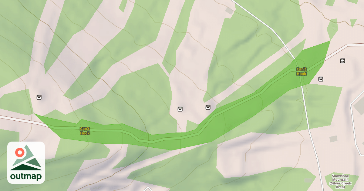 Map of Can't Hook