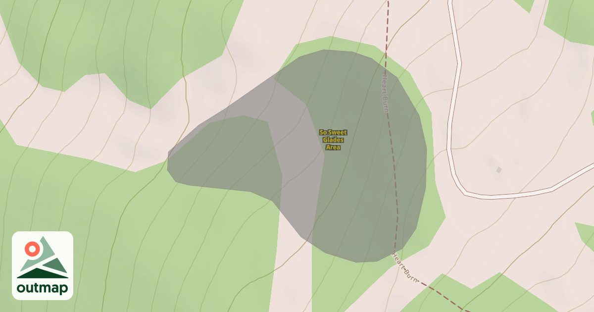 Map of So Sweet Glades Area