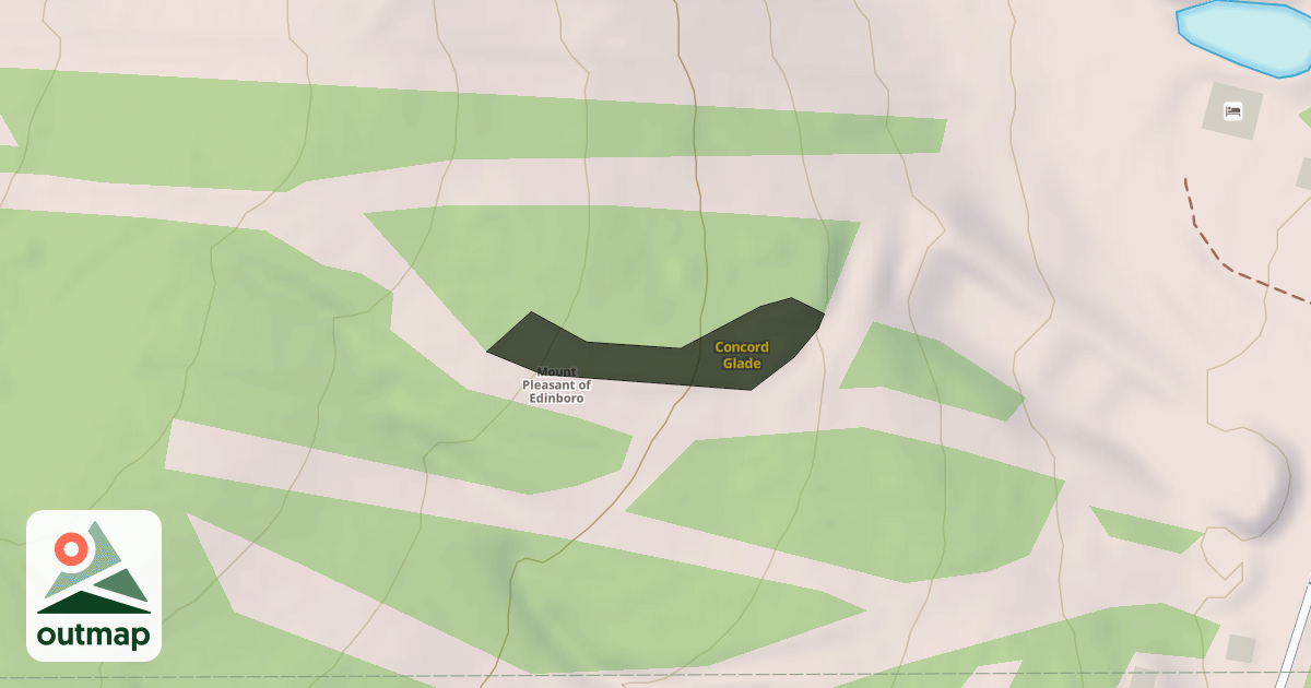 Map of Concord Glade