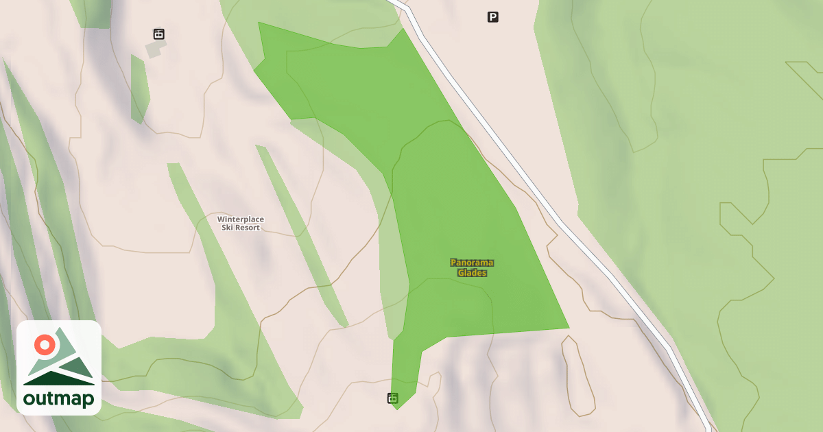 Map of Panorama Glades