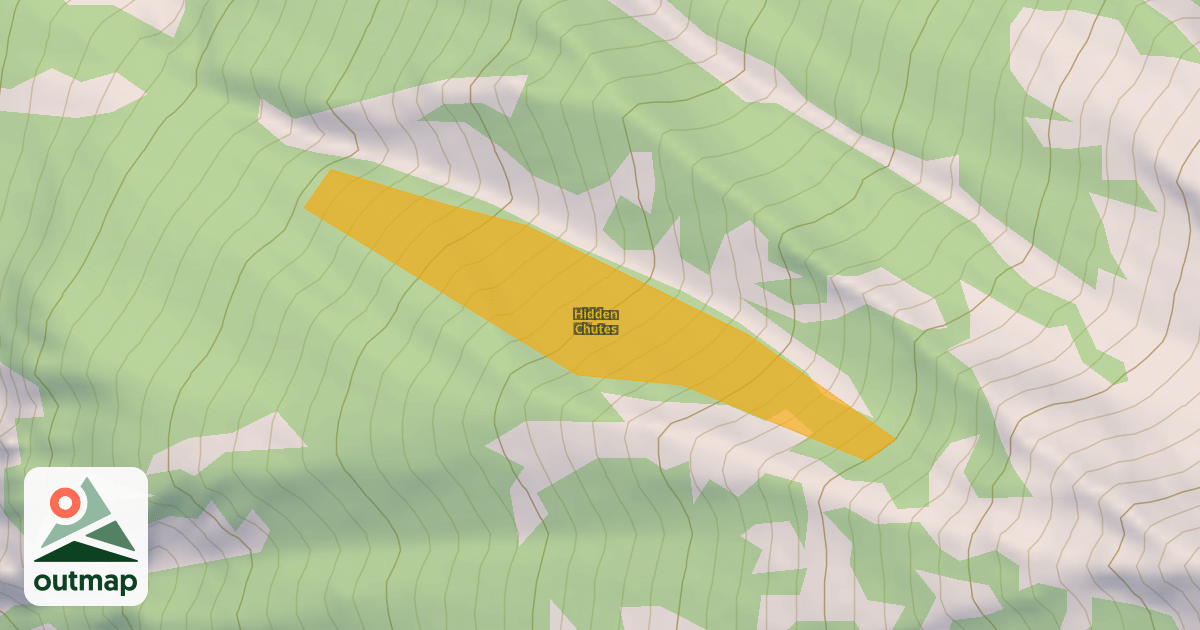 Map of Hidden Chutes