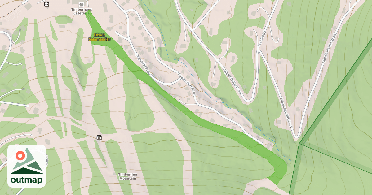 Map of Lower Salamander