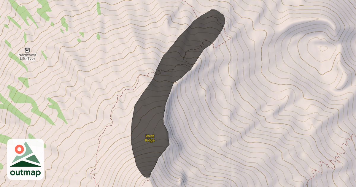 Map of West Ridge