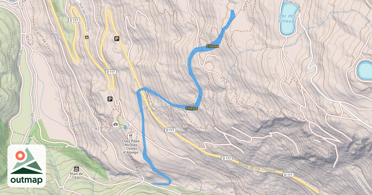Map of Chasse