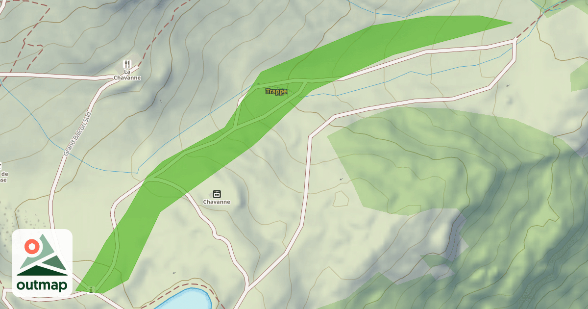 Map of Trappe