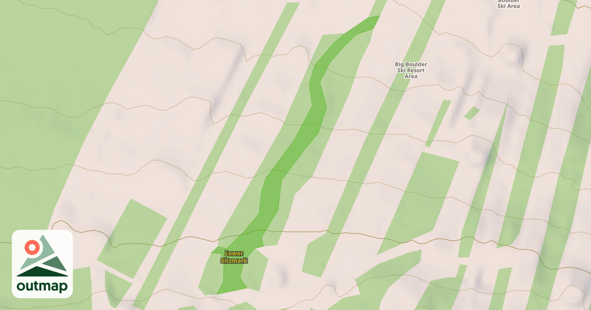Map of Lower Sitzmark