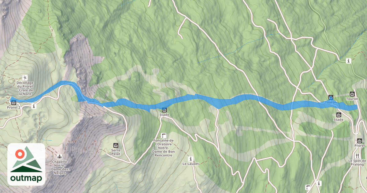 Map of Grandes Gargouilles