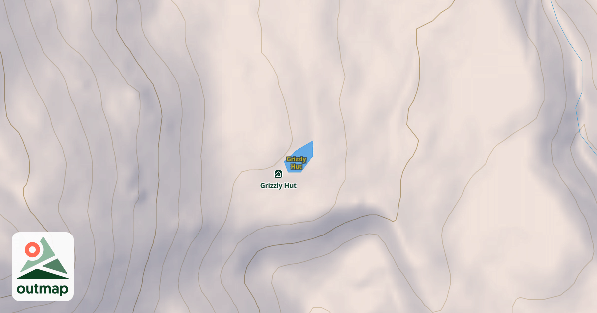 Map of Grizzly Hut