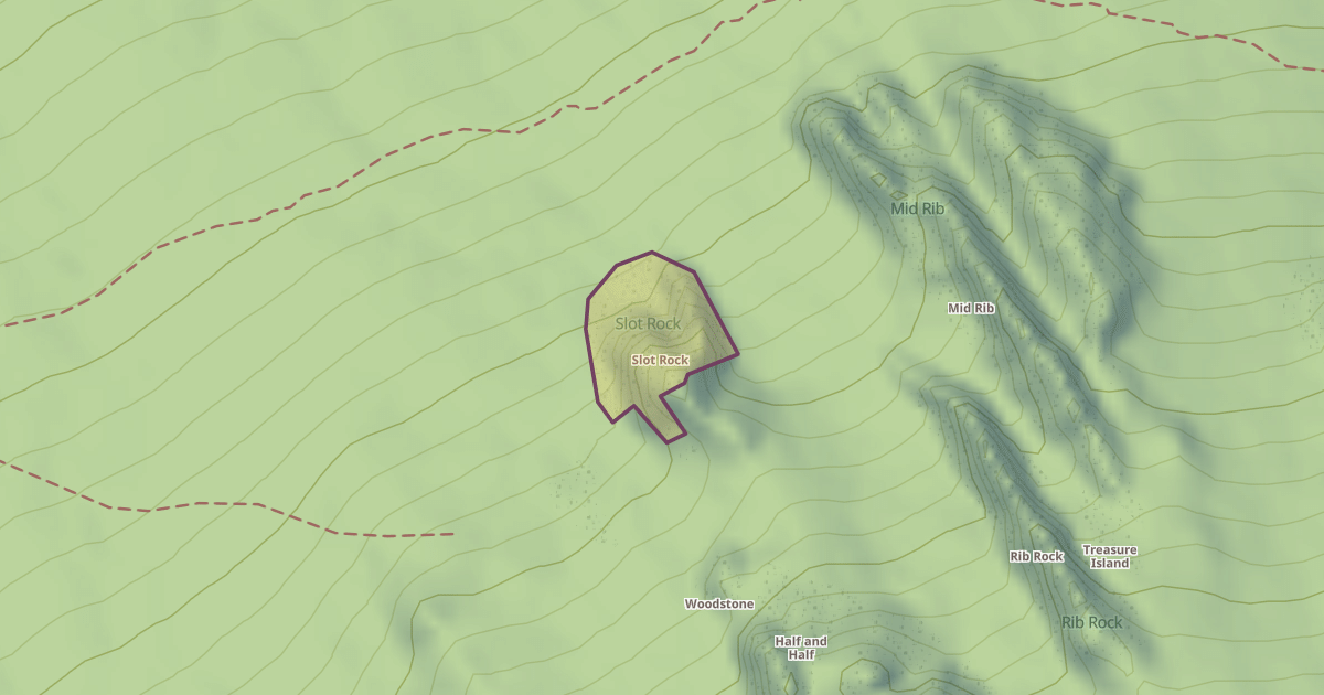 Map preview of Slot Rock