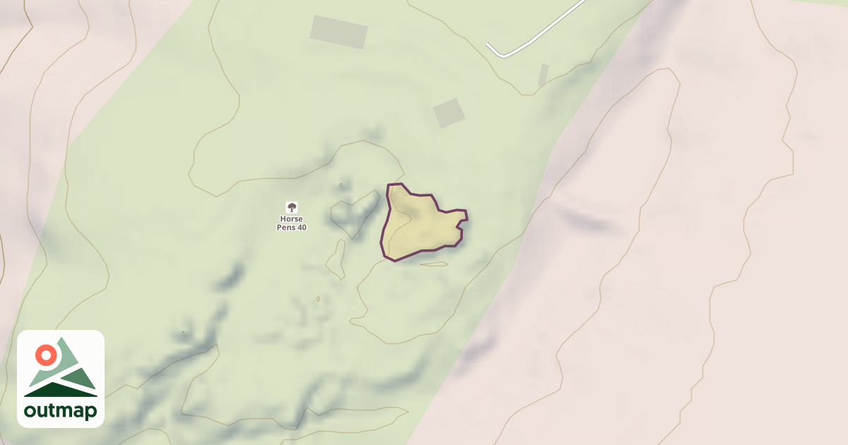 Map of Climbing Boulder
