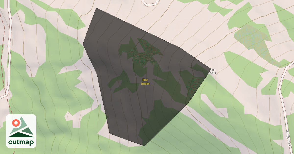 Map of Hot Rocks