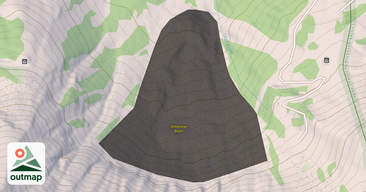 Map of Stillwater Bowl