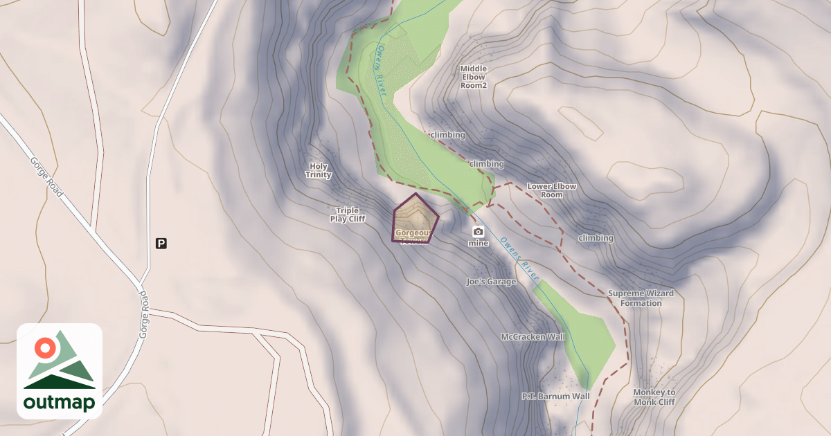 Map of Gorgeous Towers