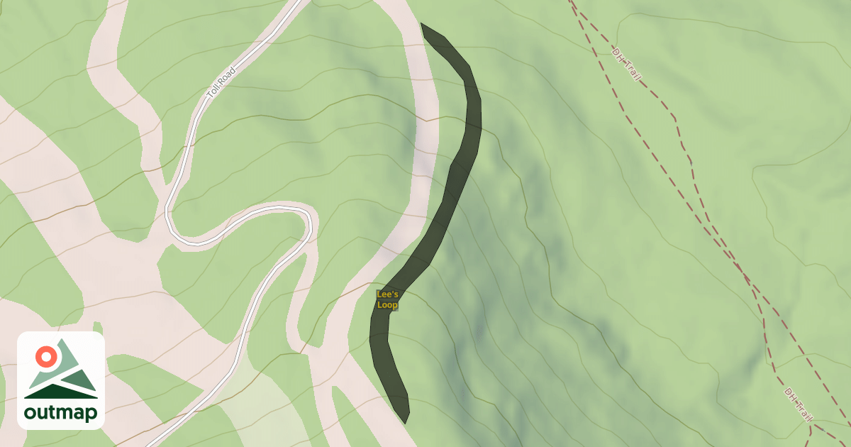 Map of Lee's Loop