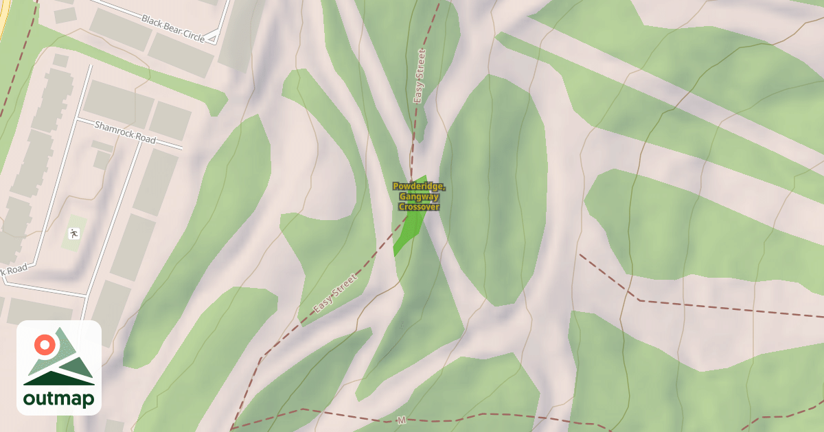 Map of Powderidge, Gangway Crossover