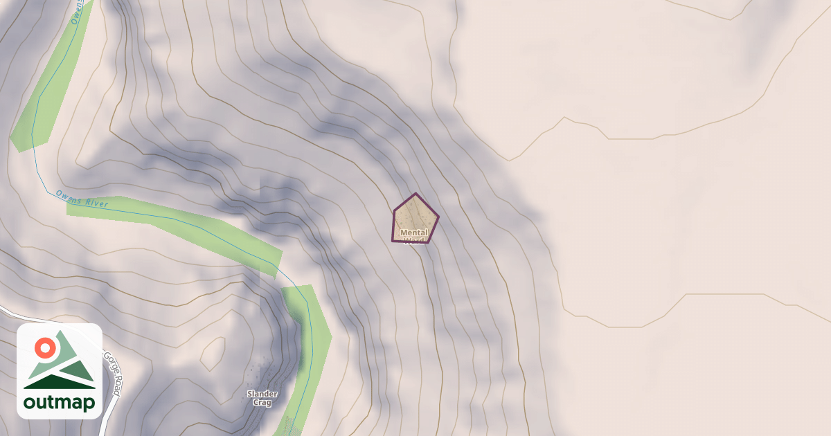 Map of Mental Ward