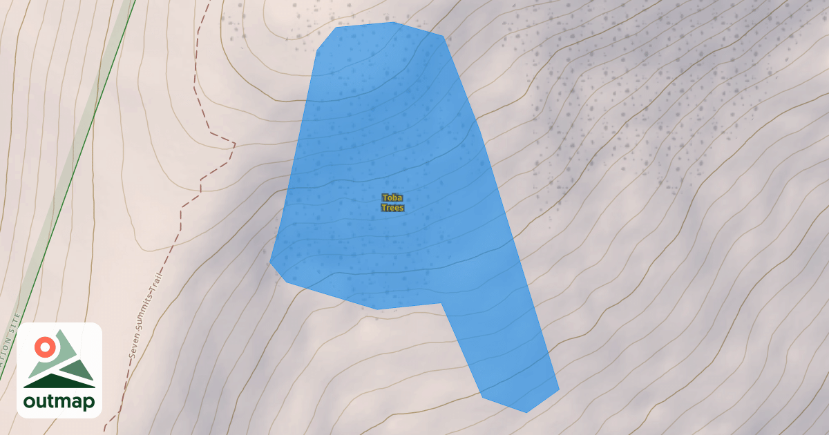 Map of Toba Trees
