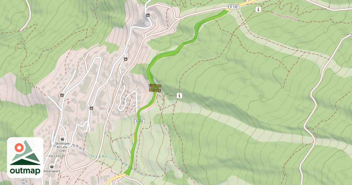 Map of Liaison Grizzly