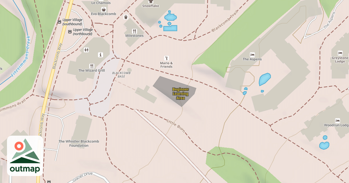 Map of Beginner Learning Area