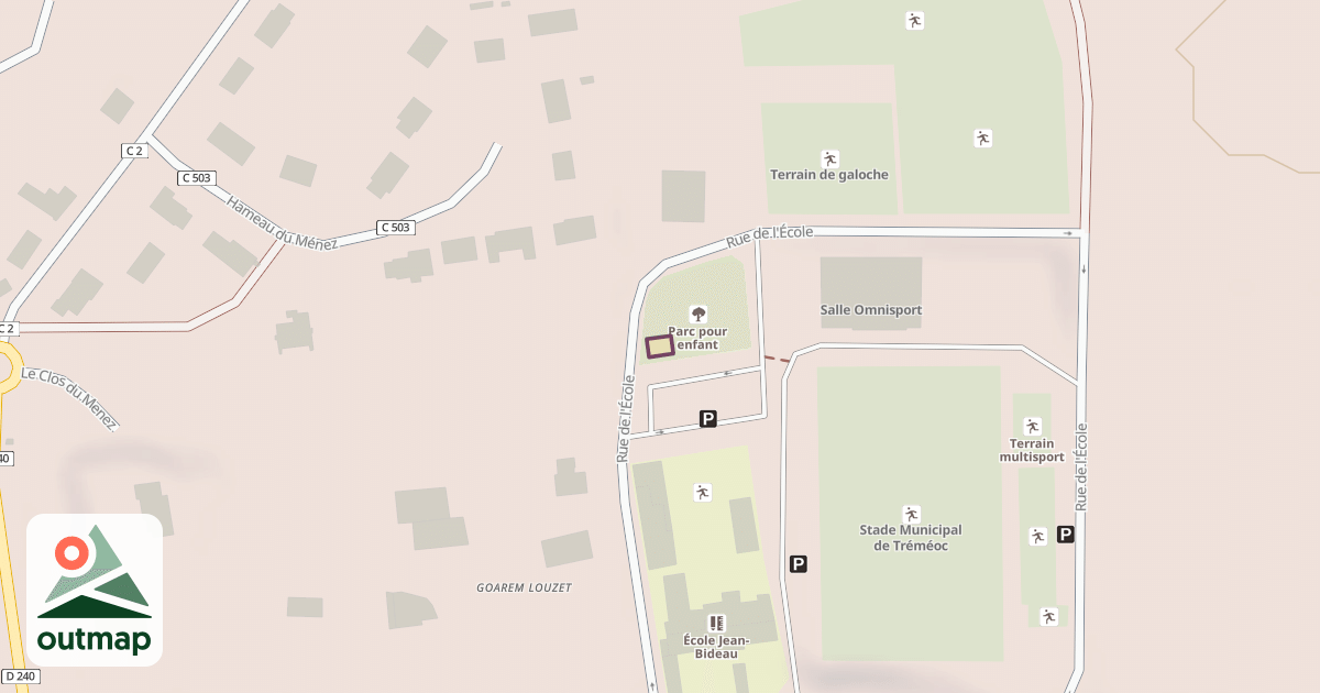 Map of Climbing Site