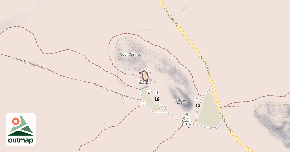Map of Forgotton Boulders