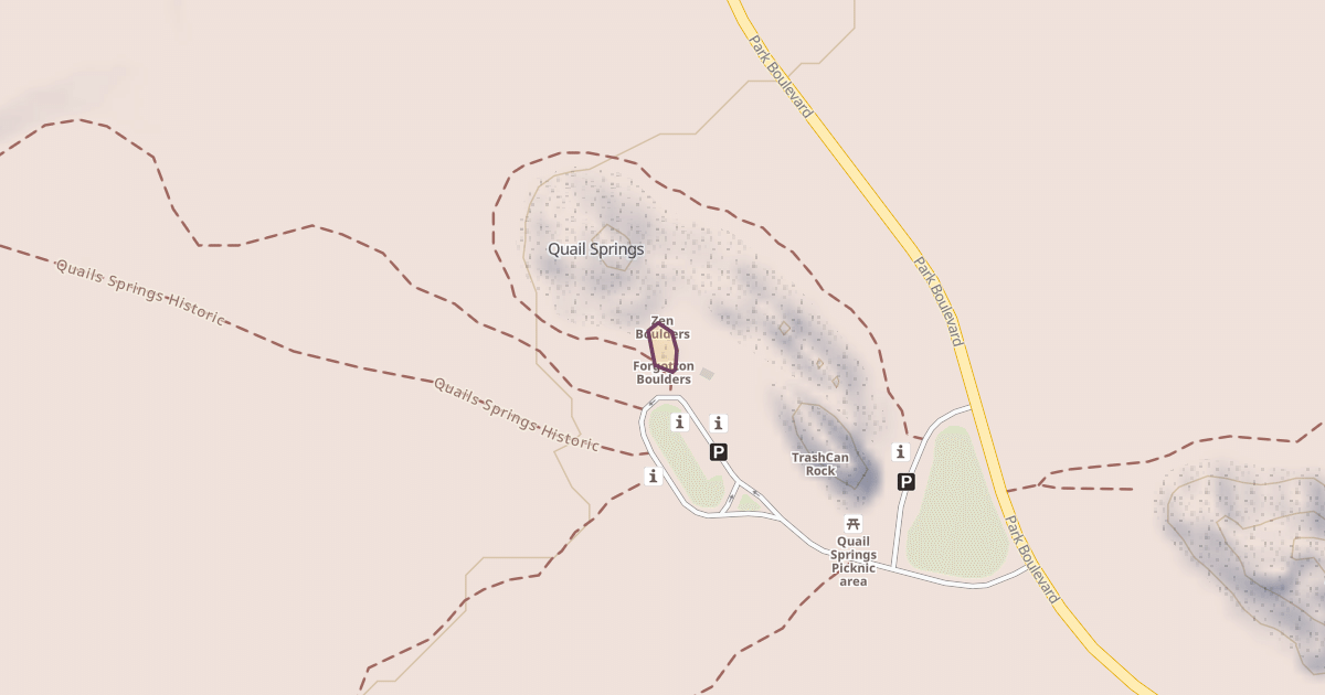 Map preview of Forgotton Boulders