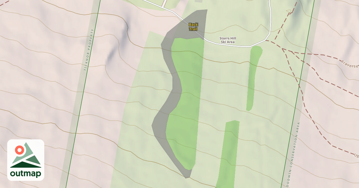 Map of Back Trail