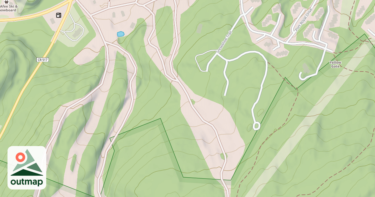 Map of The Gully