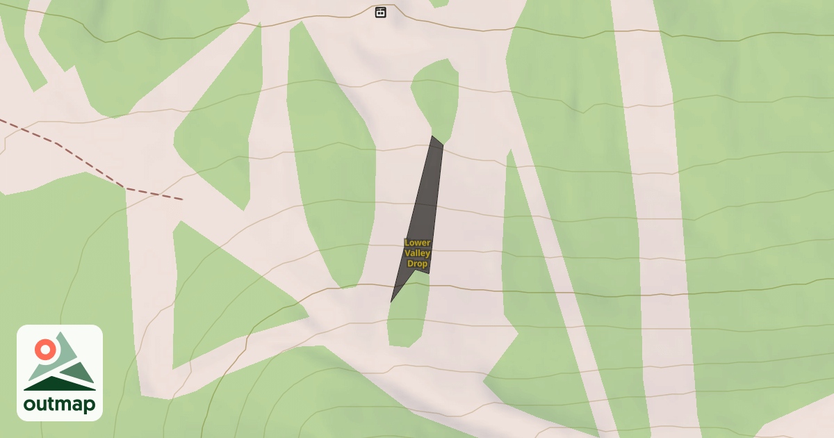 Map of Lower Valley Drop