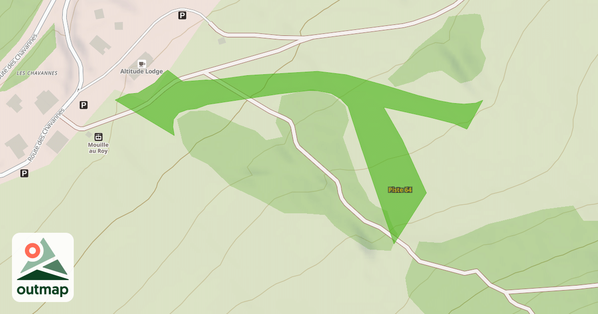 Map of Piste 64