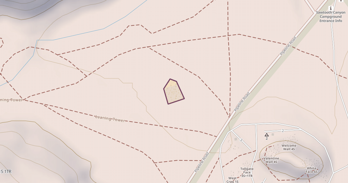 Map preview of Climbing Site