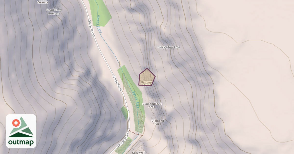 Map of Kidding Area