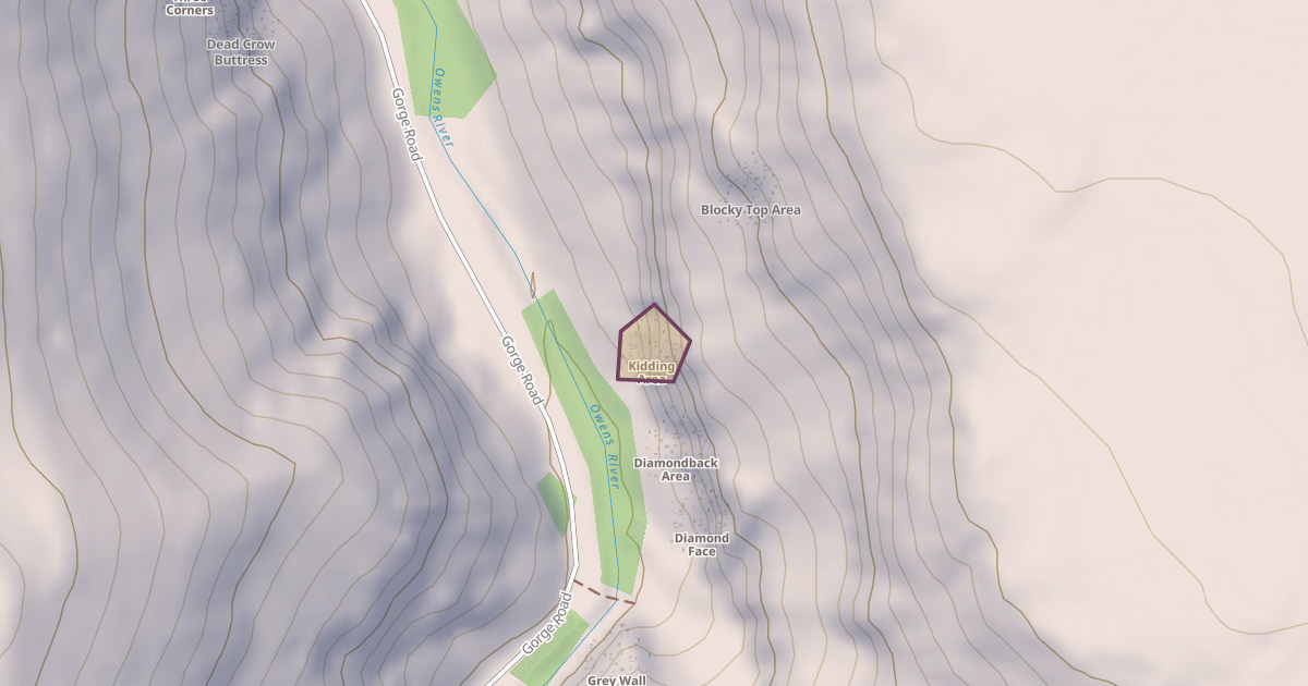Map preview of Kidding Area