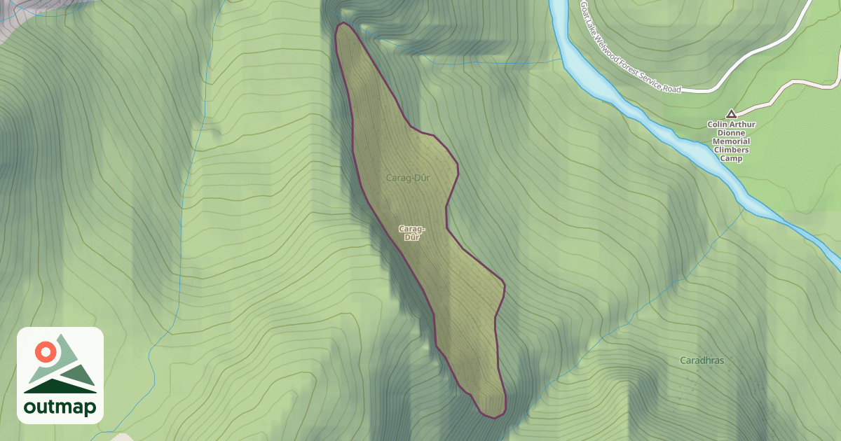 Map of Carag-Dûr