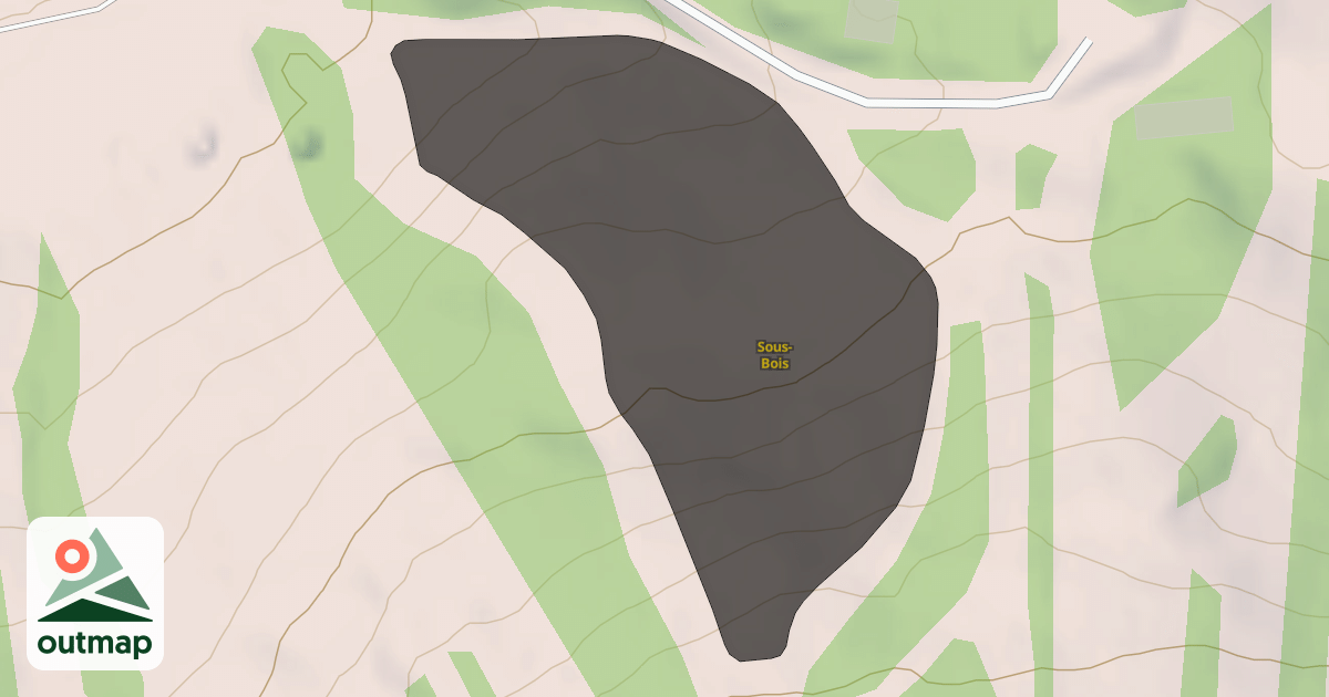 Map of Sous-Bois