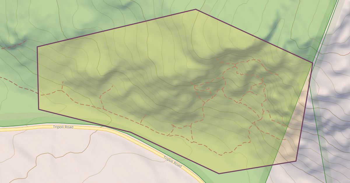 Map preview of Russell Crag Climbing