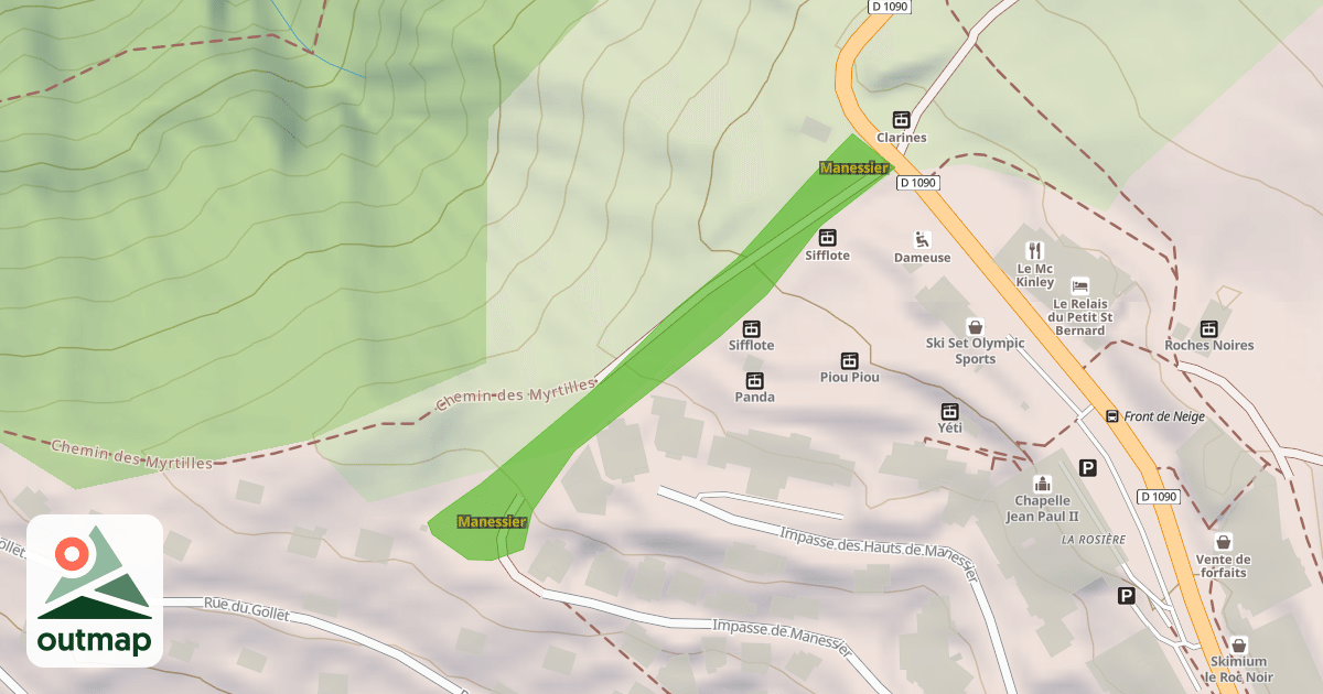 Map of Manessier