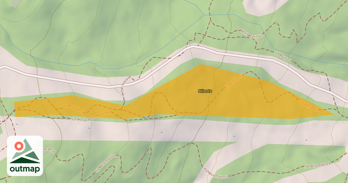 Map of Atlanta