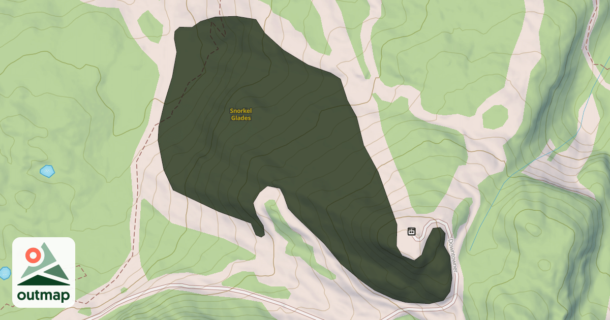 Map of Snorkel Glades