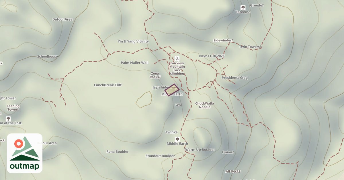 Map of Middle Earth