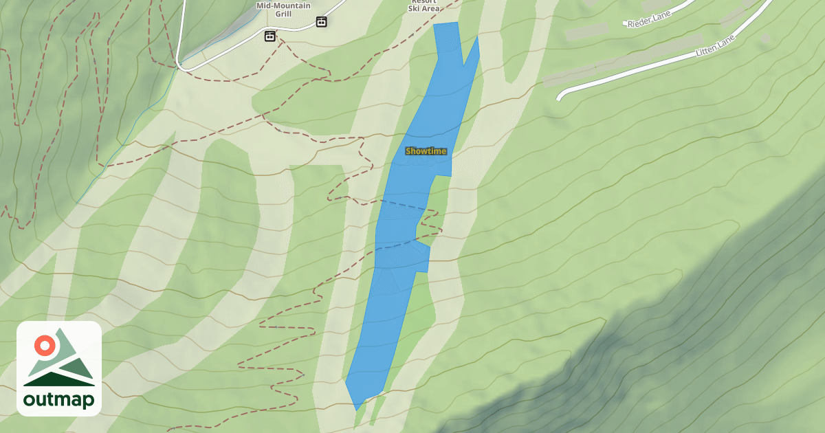 Map of Showtime
