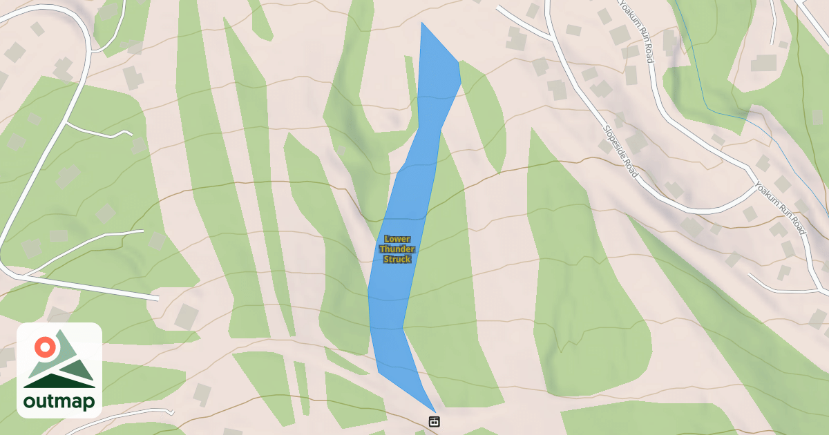Map of Lower Thunder Struck