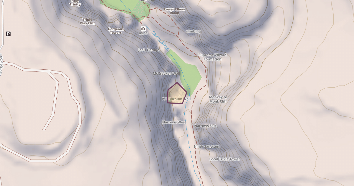 Map preview of P.T. Barnum Wall