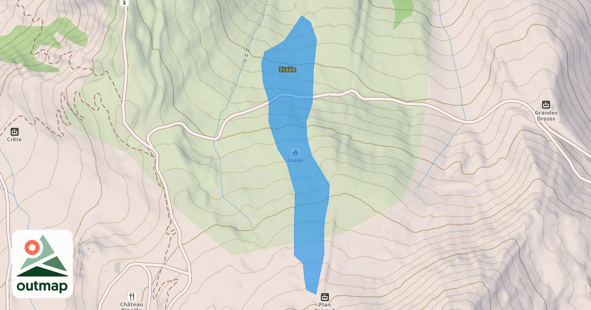 Map of Stade