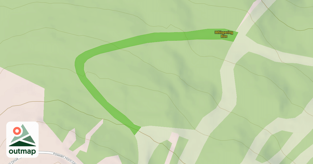 Map of Whispering Run