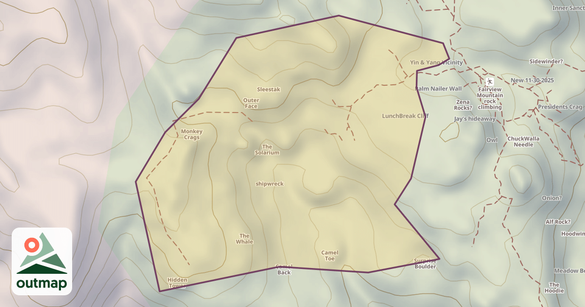 Map of Land of the Lost