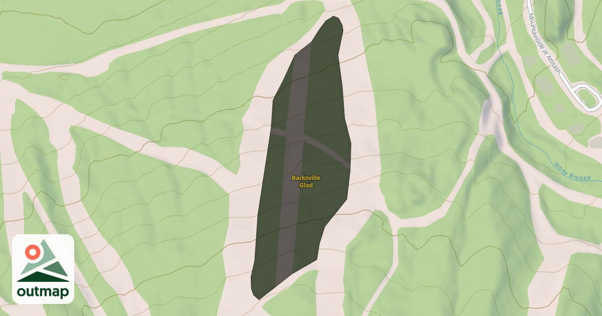 Map of Barksville Glad