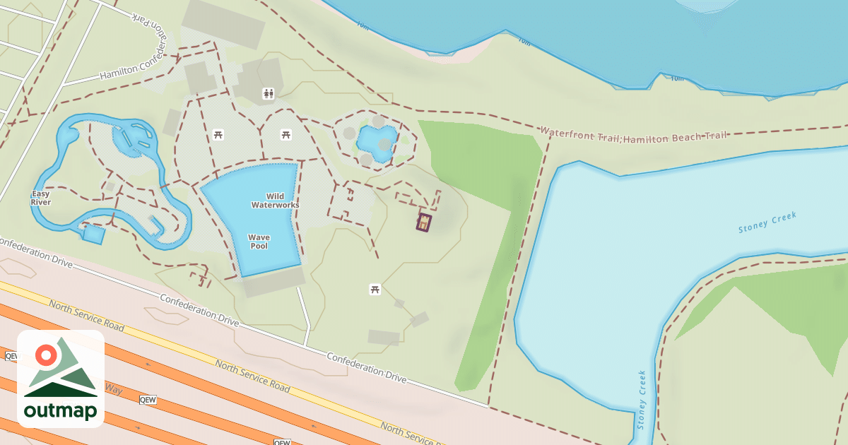 Map of Climbing Wall