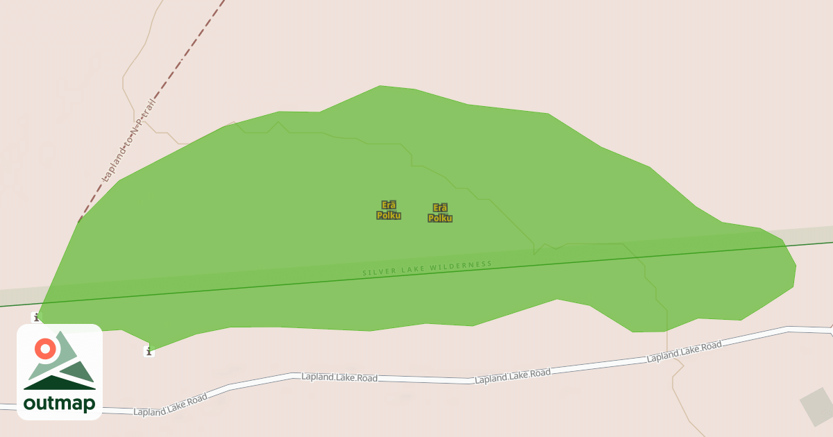 Map of Erä Polku