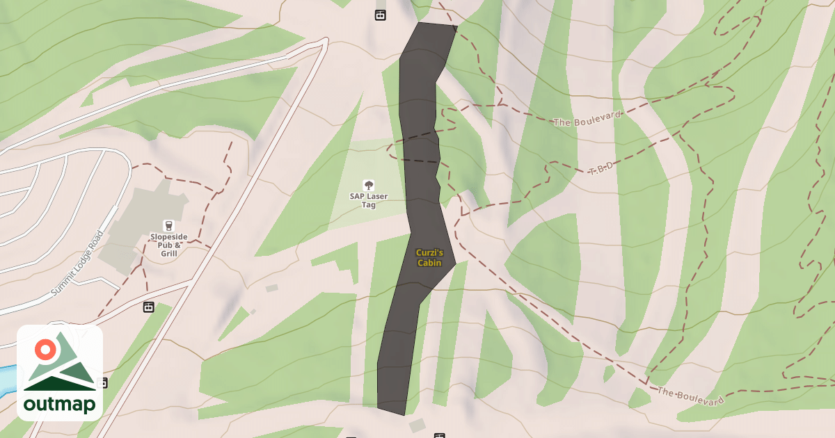 Map of Curzi's Cabin